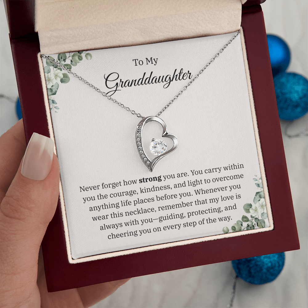Granddaughter: A Necklace for Strength & Love ❤️