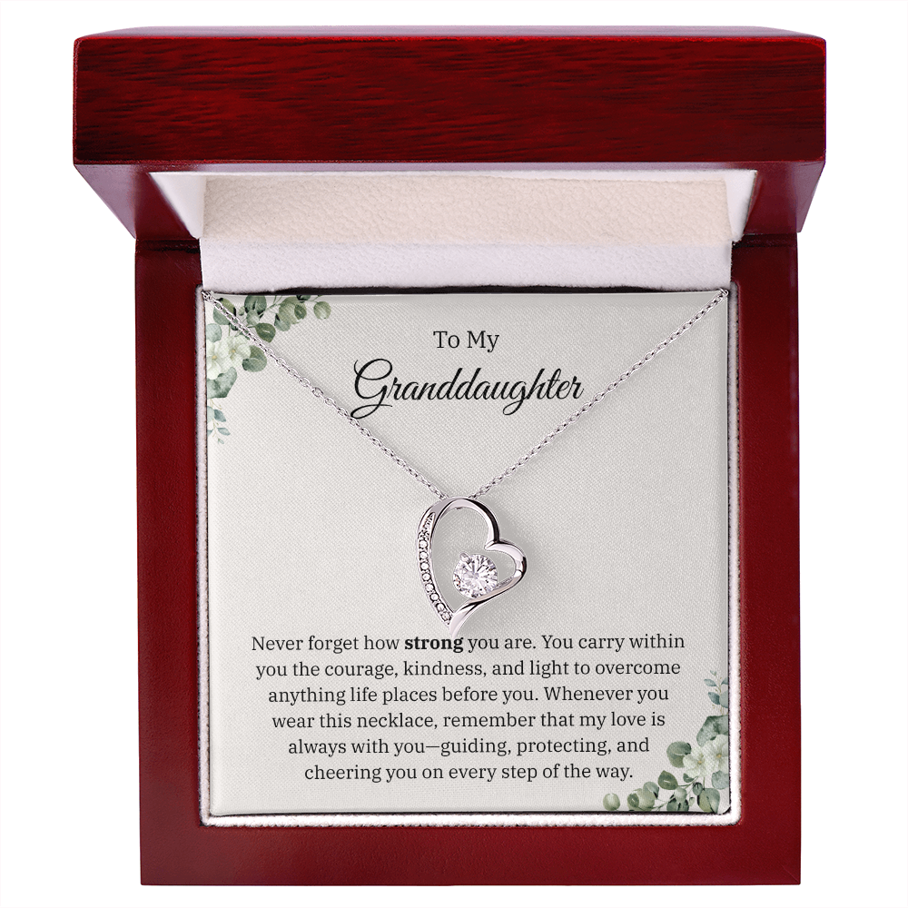 Granddaughter: A Necklace for Strength & Love ❤️