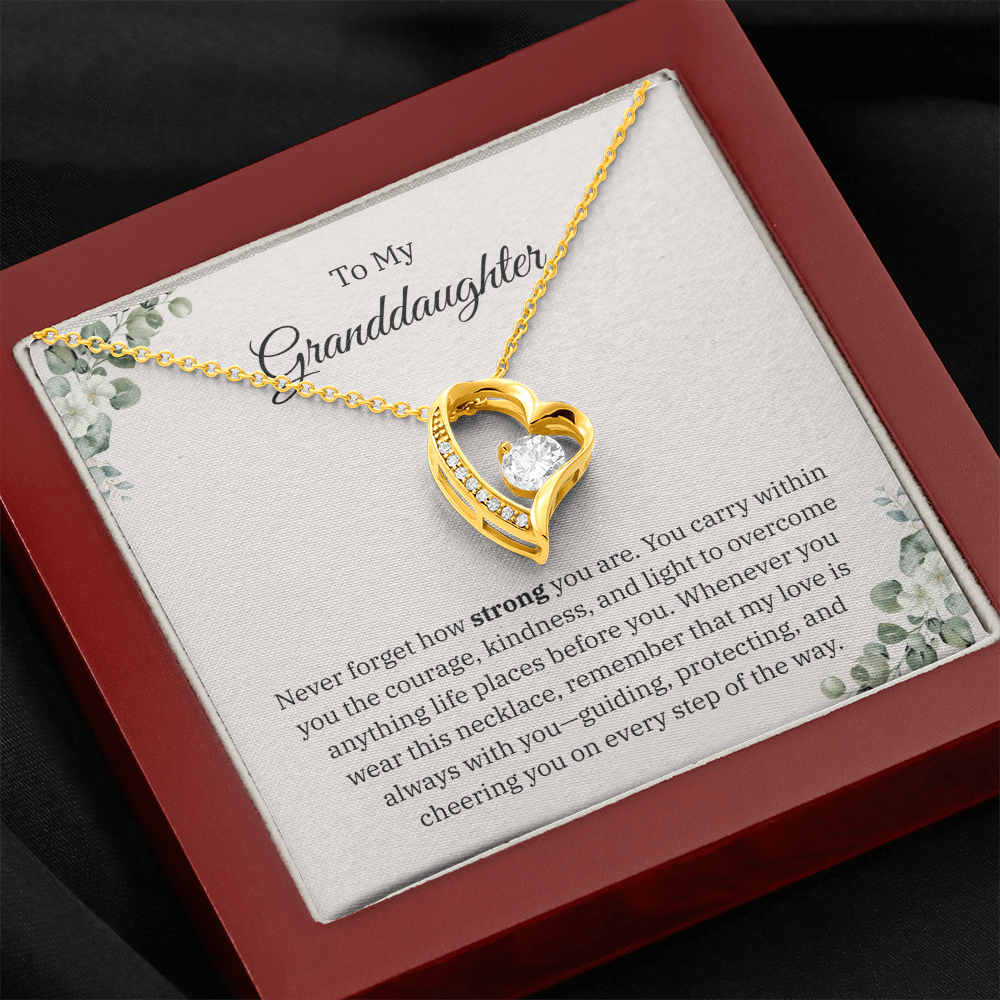 Granddaughter: A Necklace for Strength & Love ❤️