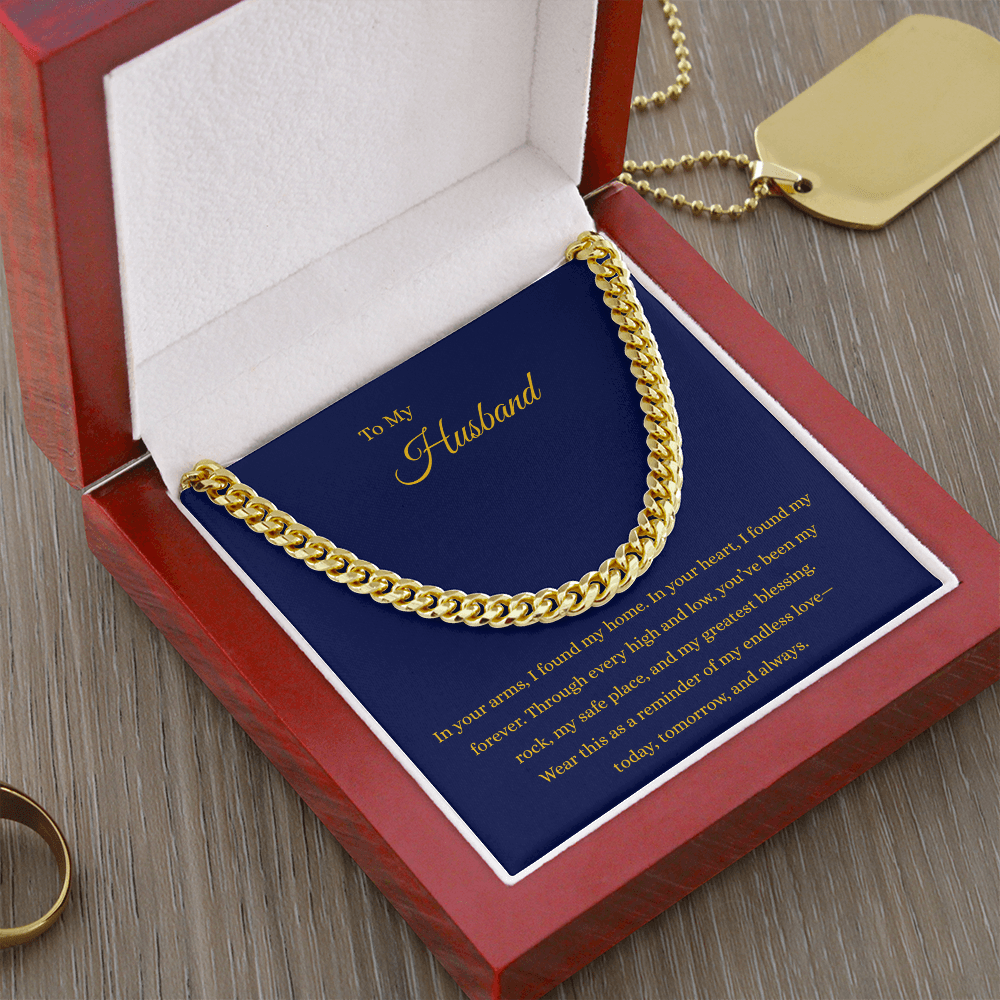 To My Husband: A Bold Cuban Chain & My Endless Love ❤️