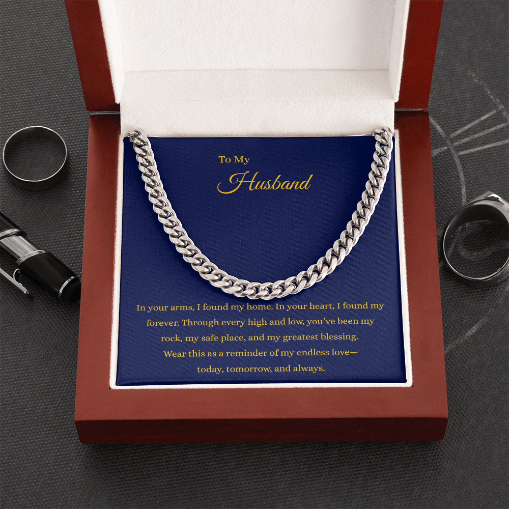 To My Husband: A Bold Cuban Chain & My Endless Love ❤️