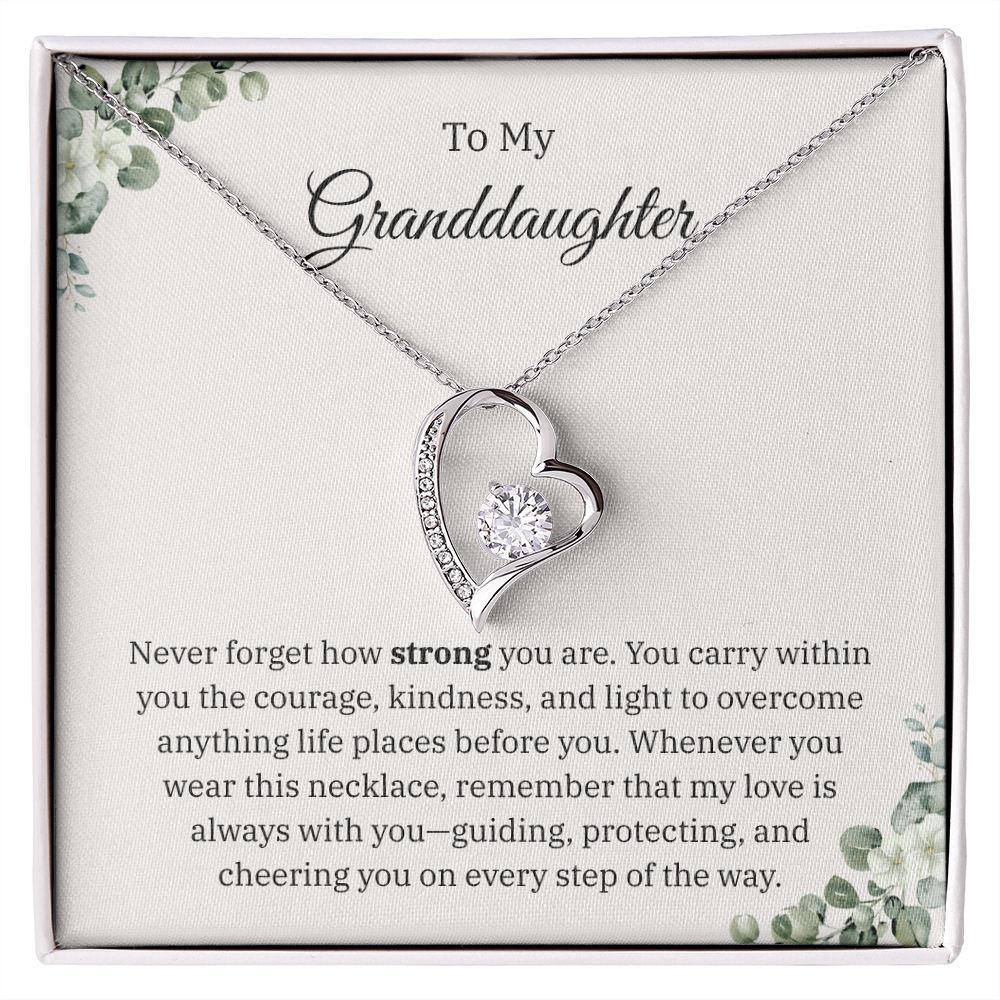 Granddaughter: A Necklace for Strength & Love ❤️