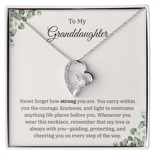 Granddaughter: A Necklace for Strength & Love ❤️