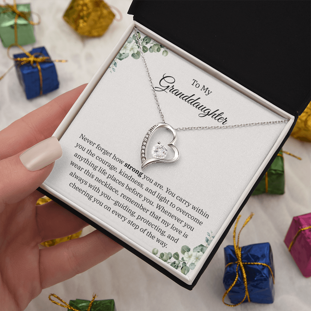 Granddaughter: A Necklace for Strength & Love ❤️