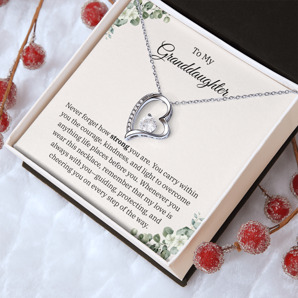 Granddaughter: A Necklace for Strength & Love ❤️
