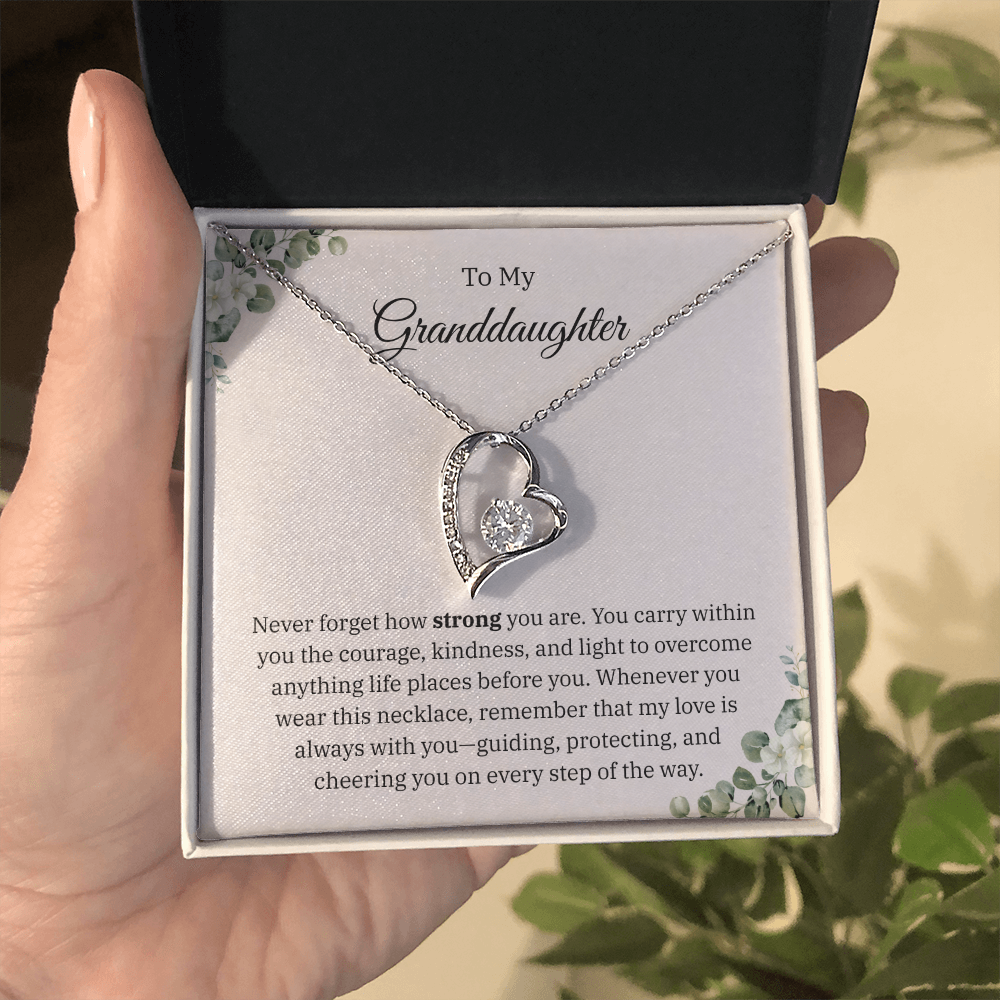 Granddaughter: A Necklace for Strength & Love ❤️