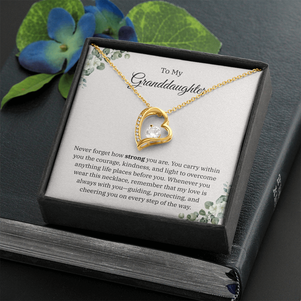 Granddaughter: A Necklace for Strength & Love ❤️