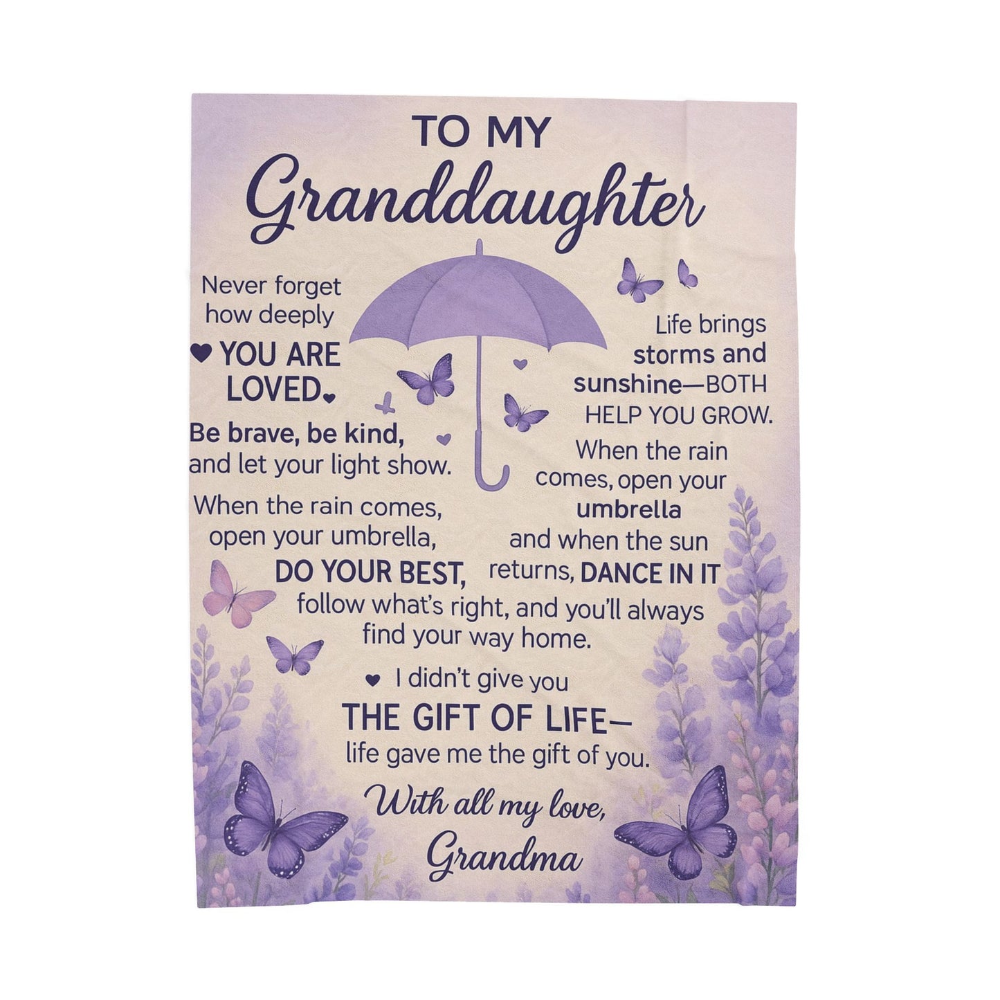 To My Granddaughter: A Warm Hug & Inspiring Words ❤️
