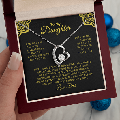 To My Daughter | Forever Love Necklace