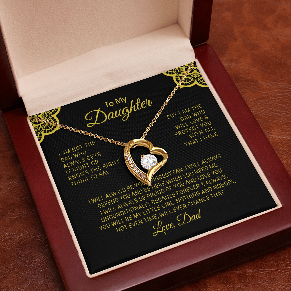 To My Daughter | Forever Love Necklace