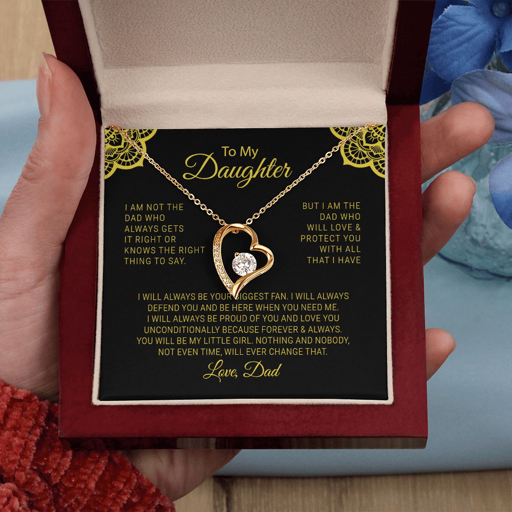 To My Daughter | Forever Love Necklace