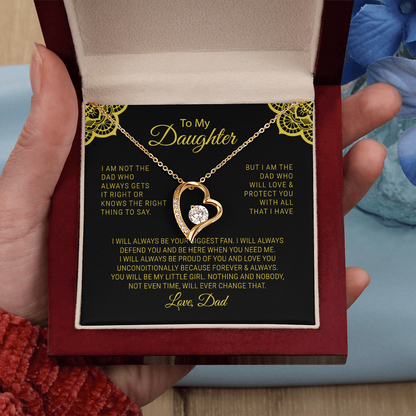 To My Daughter | Forever Love Necklace