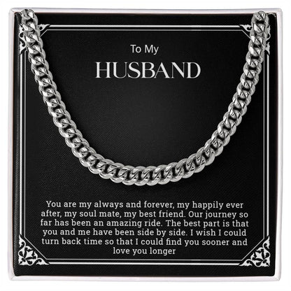 To My Husband | Cuban Link Chain