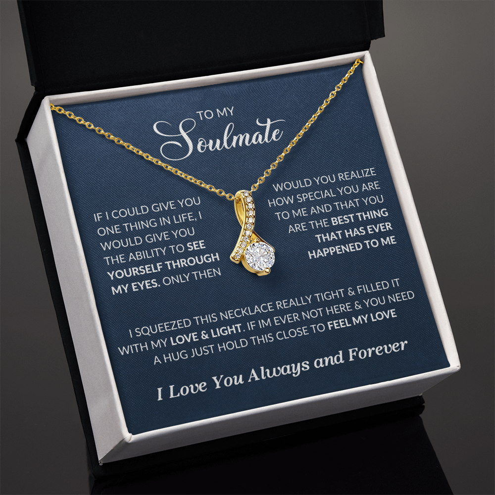 To My Soulmate | Alluring Beauty Necklace