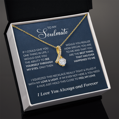 To My Soulmate | Alluring Beauty Necklace