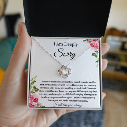 I'm Sorry Necklace: A Gift of Love & Forgiveness ❤️