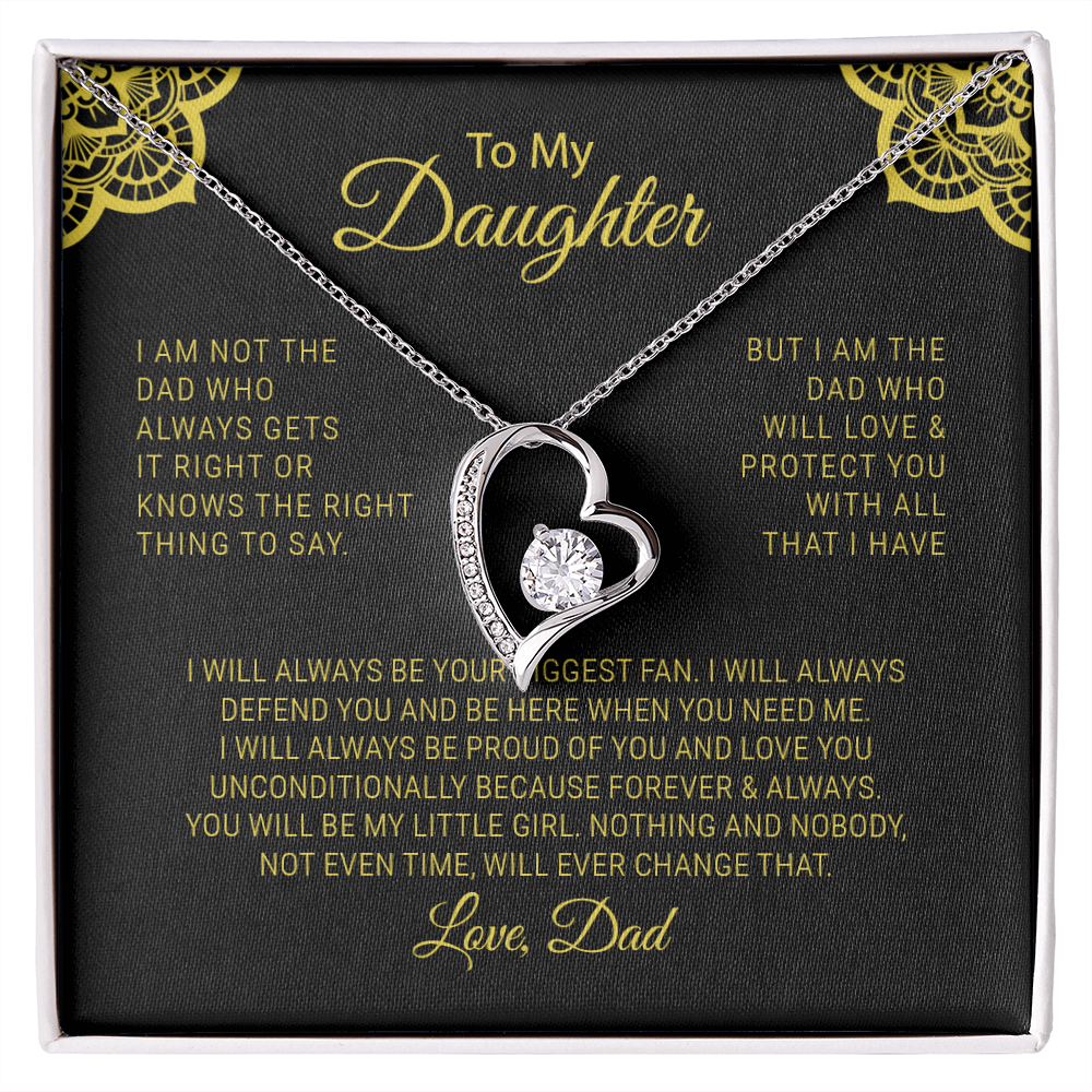 To My Daughter | Forever Love Necklace