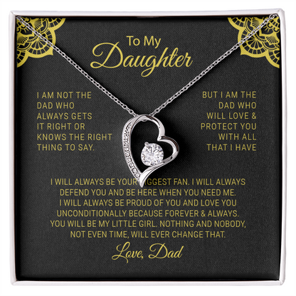 To My Daughter | Forever Love Necklace