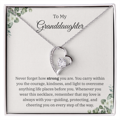 Granddaughter: A Necklace for Strength & Love ❤️