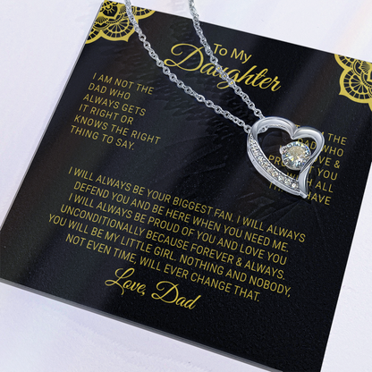 To My Daughter | Forever Love Necklace