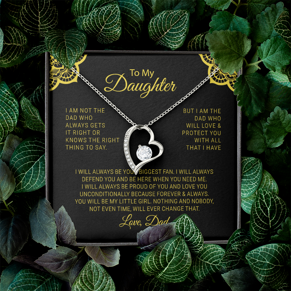 To My Daughter | Forever Love Necklace
