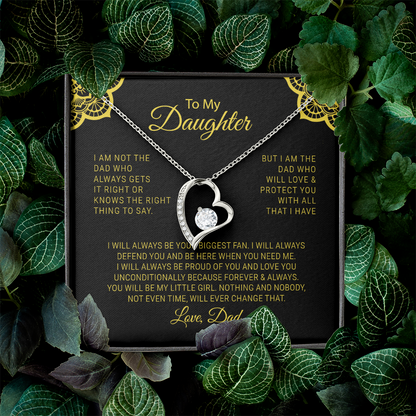 To My Daughter | Forever Love Necklace