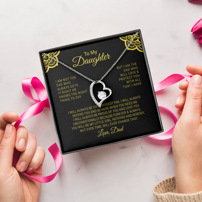 To My Daughter | Forever Love Necklace