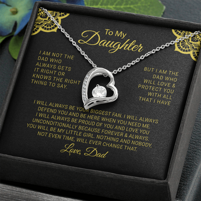 To My Daughter | Forever Love Necklace