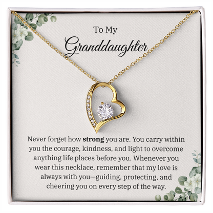 Granddaughter: A Necklace for Strength & Love ❤️