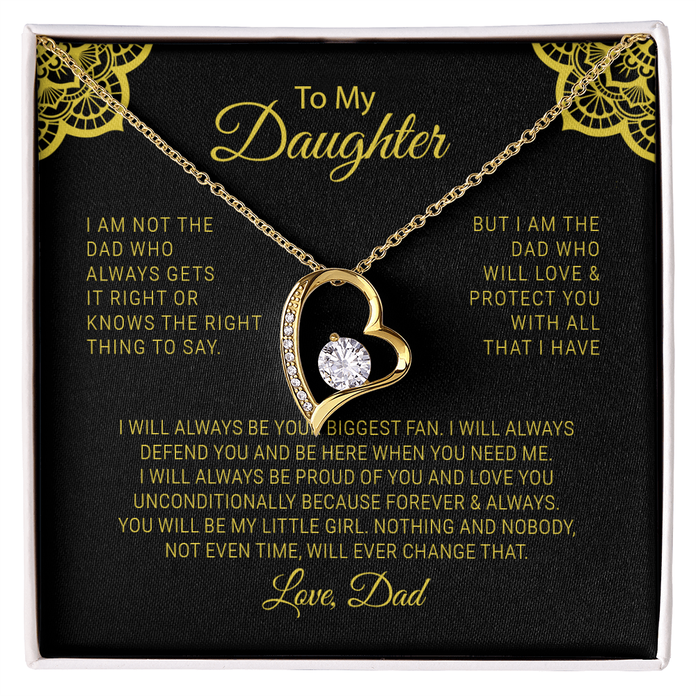 To My Daughter | Forever Love Necklace