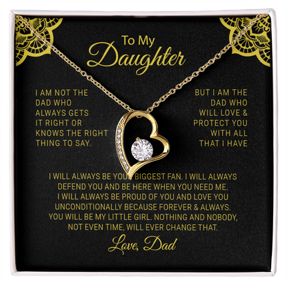 To My Daughter | Forever Love Necklace