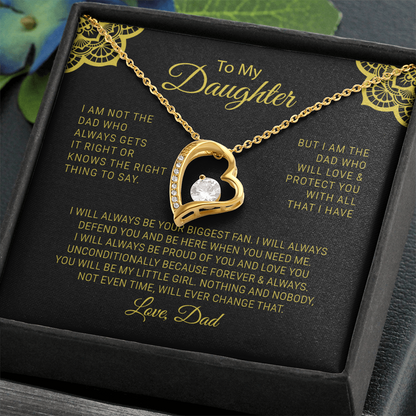 To My Daughter | Forever Love Necklace