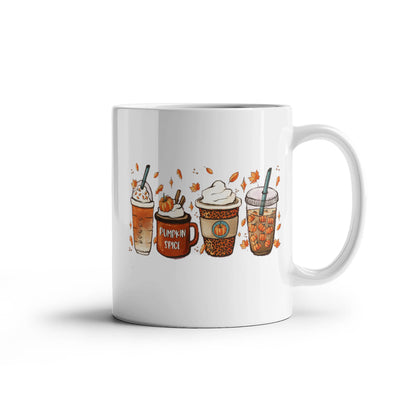 Pumpkin Spice | White Ceramic Mug