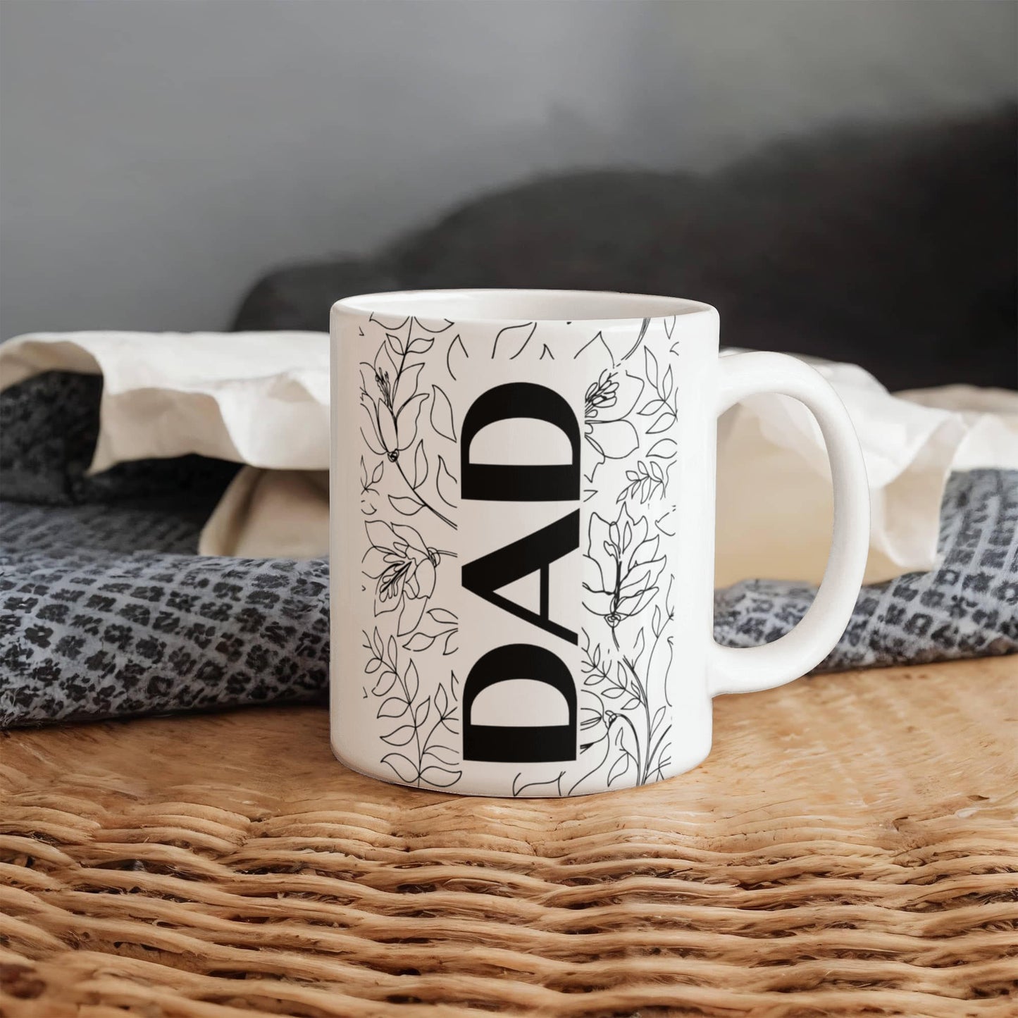 Dad | White Ceramic Mug