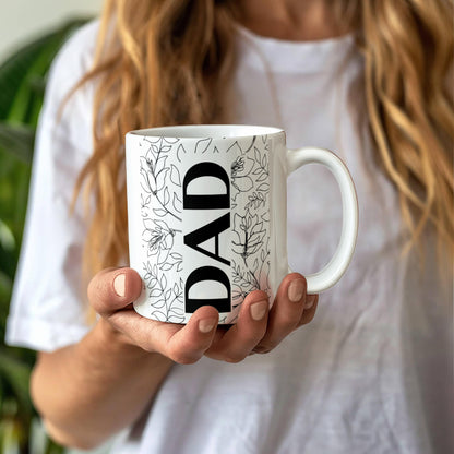 Dad | White Ceramic Mug